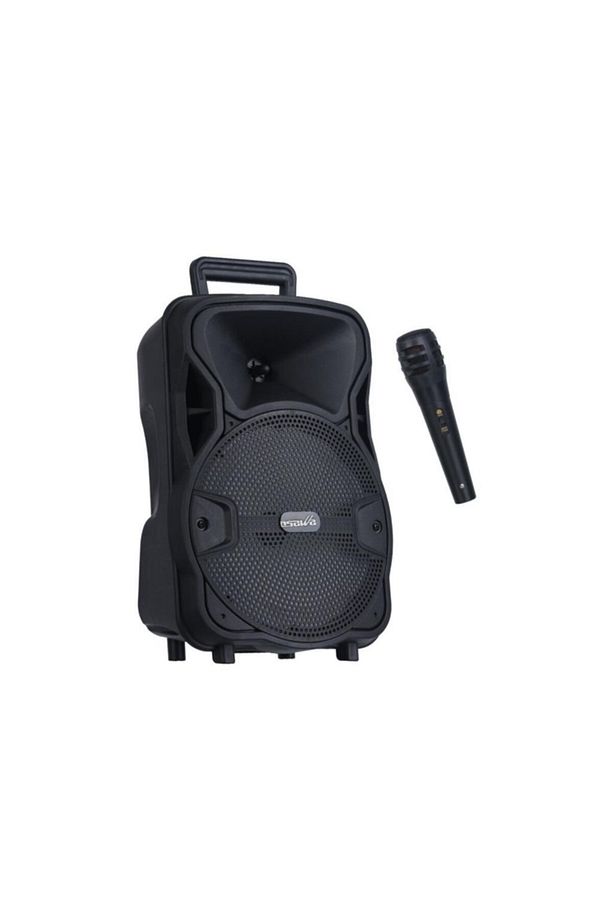 Osw-9116 8" 20cm El Mikrofonlu Taşınabilir Amfili Hoparlör - 1