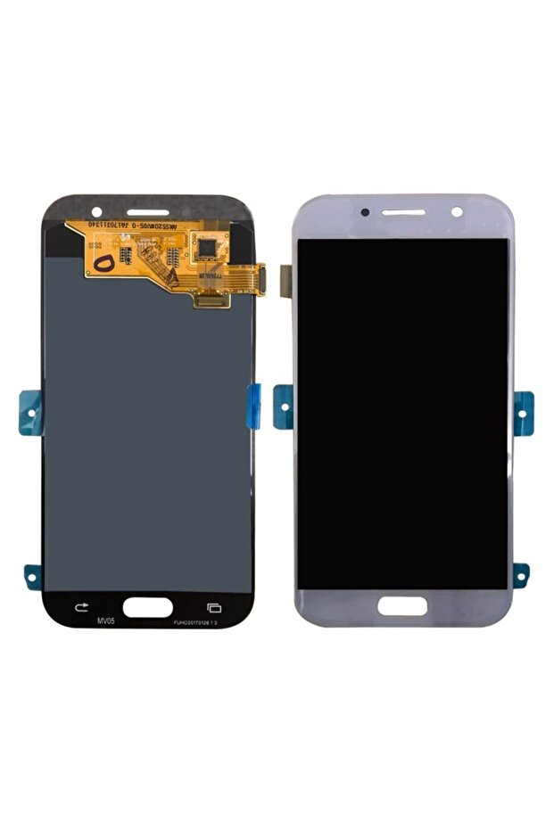 سامسونج جالاكسي A520 A5 2017 متوافق مع شاشة LCD + لمس - أبيض