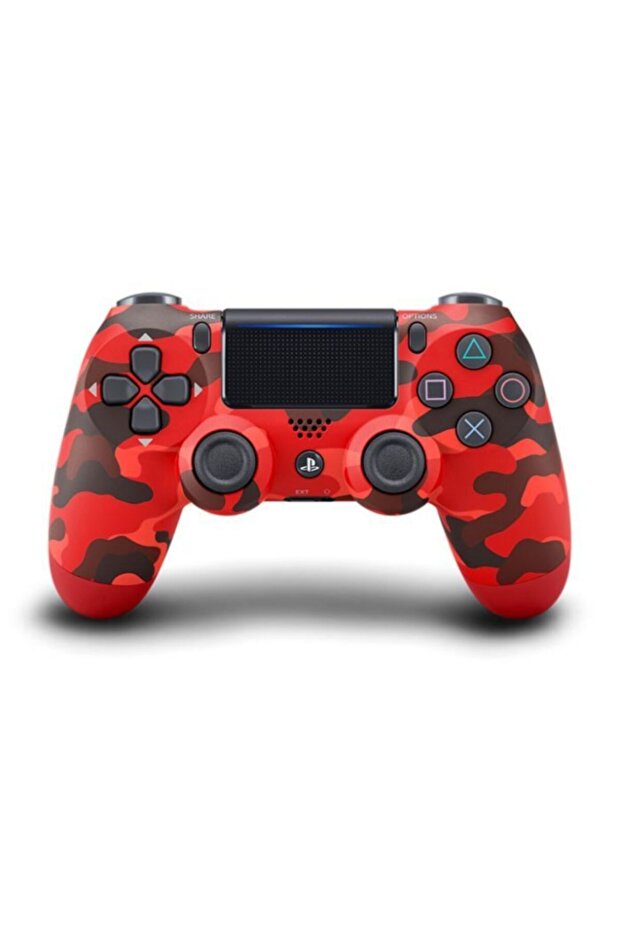 Ps4 Dualshock 4 Controller V2 - Red Camouflage (ithalatcı Garantili) - 1