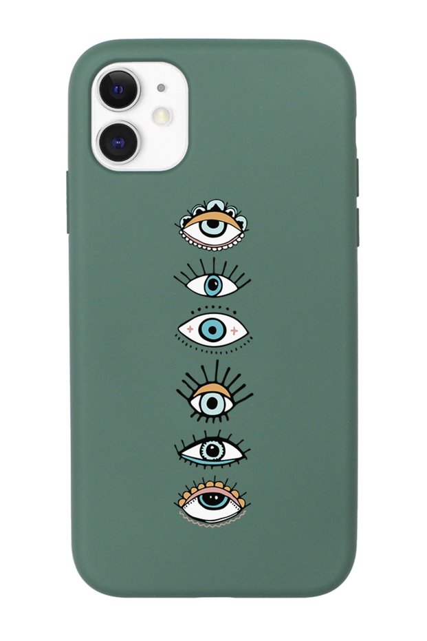 iPhone 11 Eyes Patterned Phone Case