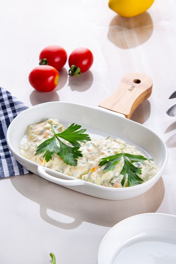 Bambu Saplı Tabak - 1