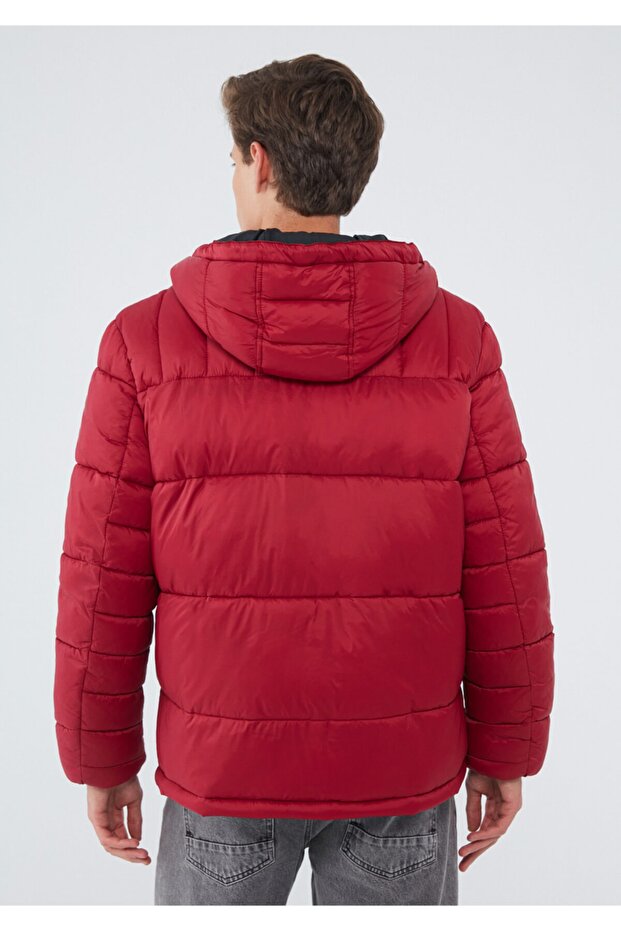 Erkek Kırmızı Mont - 8
