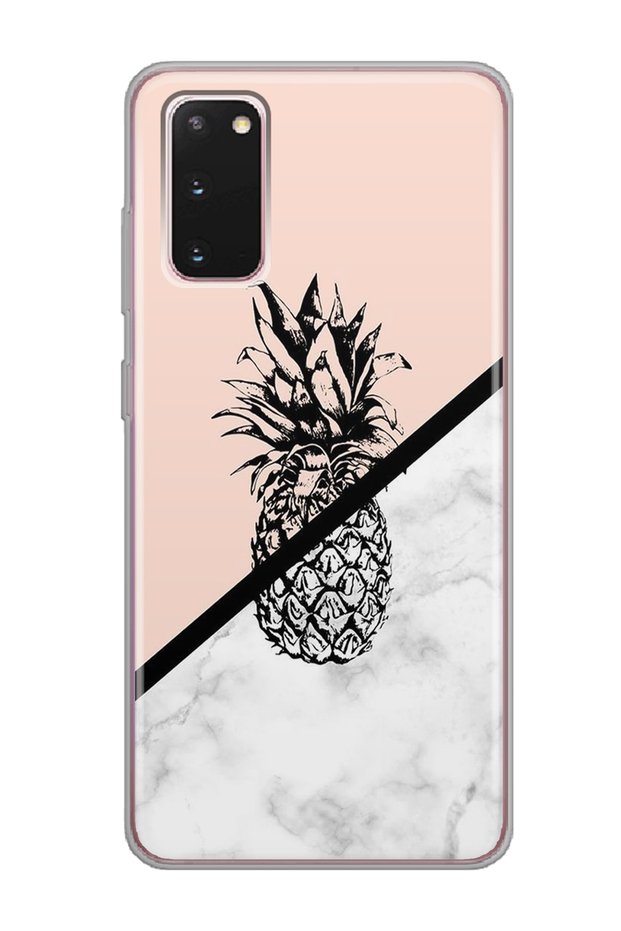 Samsung Galaxy S20 Fe Pineapple Design Super Transparent Phone Case