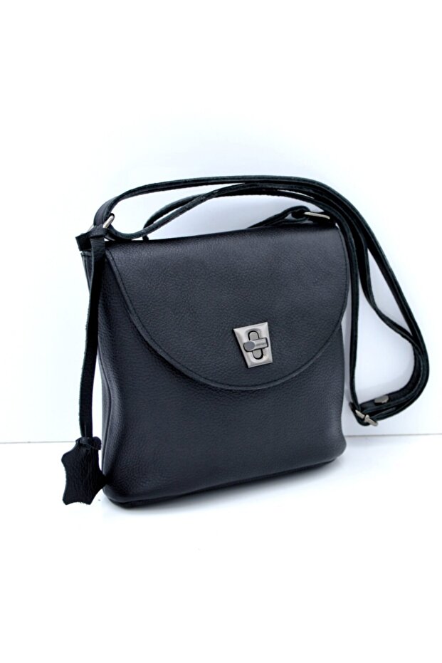 حقيبة كتف داري بحزام أسود - 2