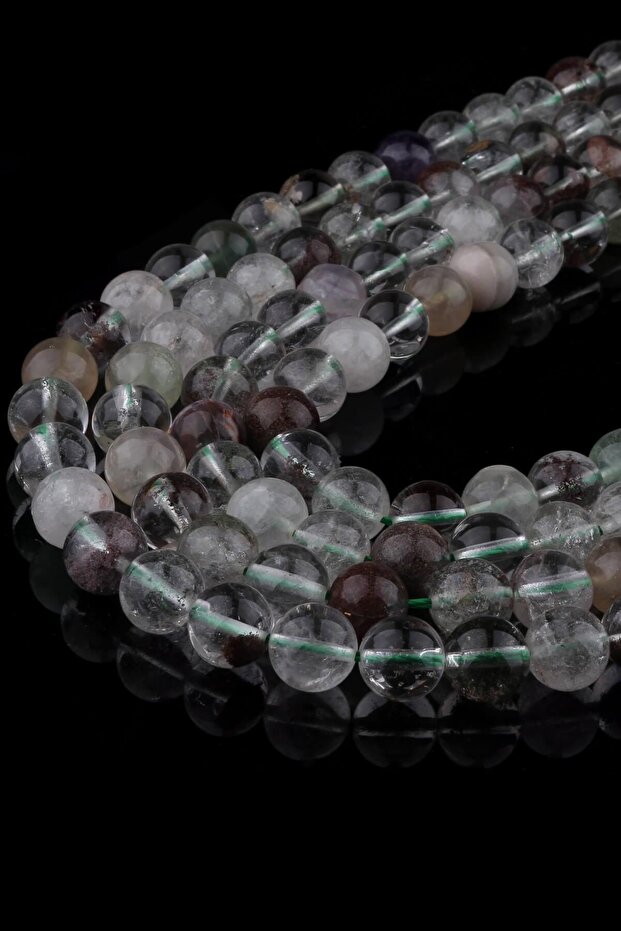 6 Mm Lodolit Stone String - Dz4048