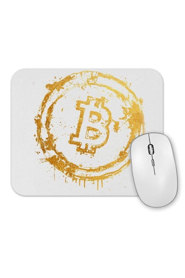 Bitcoin Colors Mouse Pad