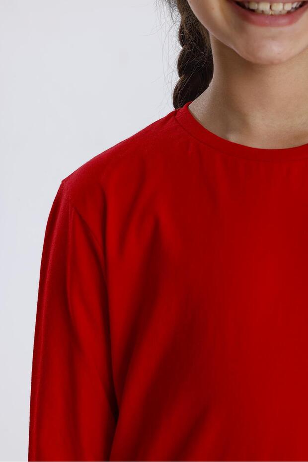 Basic Uzun Kol Tişört - 4