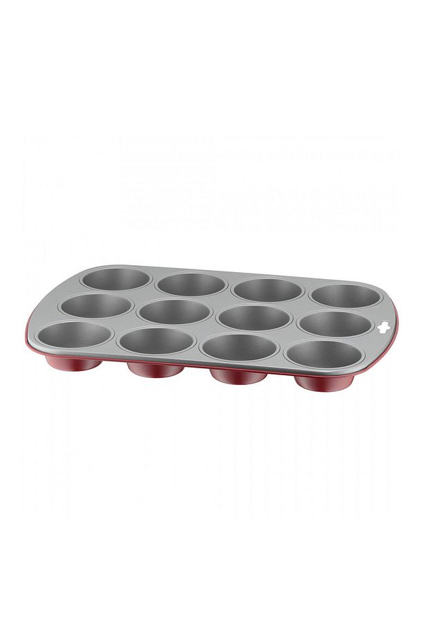 Classic Plus 12’ Li Muffin Kalıbı Kırmızı - 1