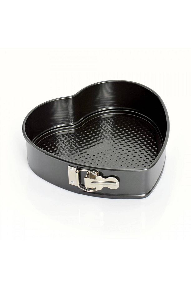 Kelepçeli Kalp Kek Kalıbı 26 Cm - 2
