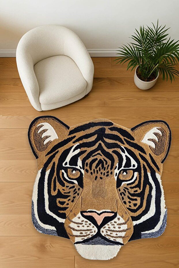 Kaplan Baskılı Dokuma Taban Halı 204 YNG - 1