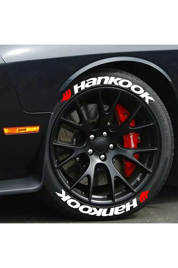 Motorsiklet Lastik Yazısı 4 Adet 2.5 Cm Sticker (MADE IN USA) ® Orijinal Ürün - 5