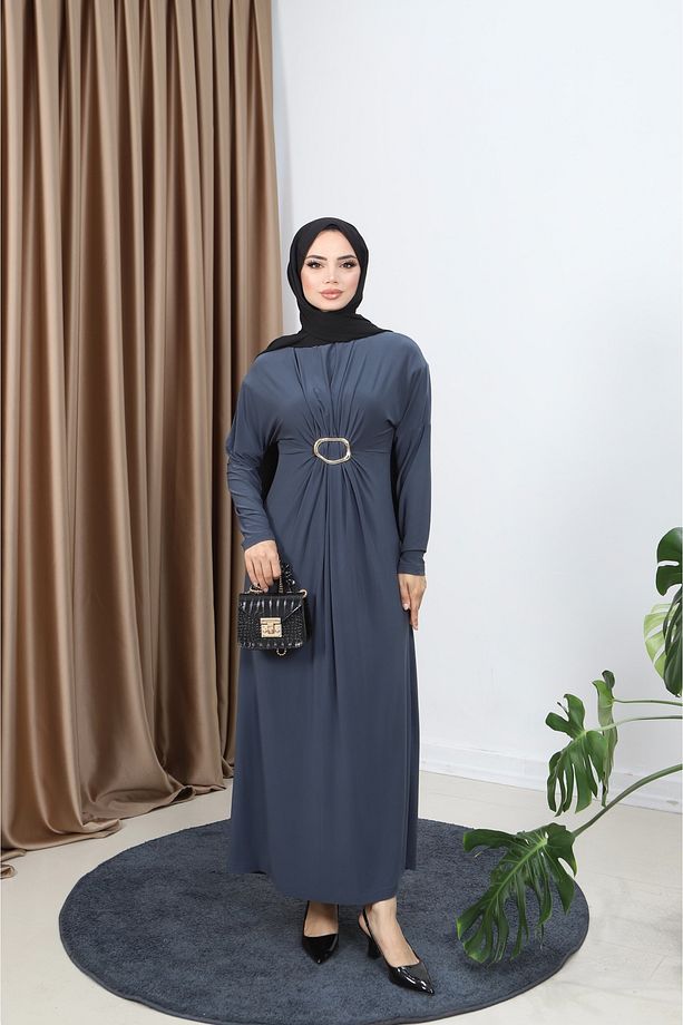 ZARAFET SANDY ELBİSE - 1