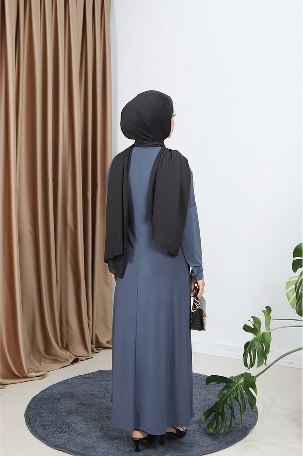 ZARAFET SANDY ELBİSE - 7