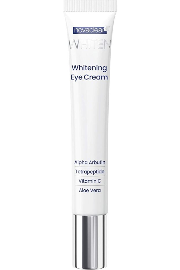 Whitening Eye Cream - Eye Treatment with Alpha Arbutin, Tetrapeptide, Vitamin C - 50 ml