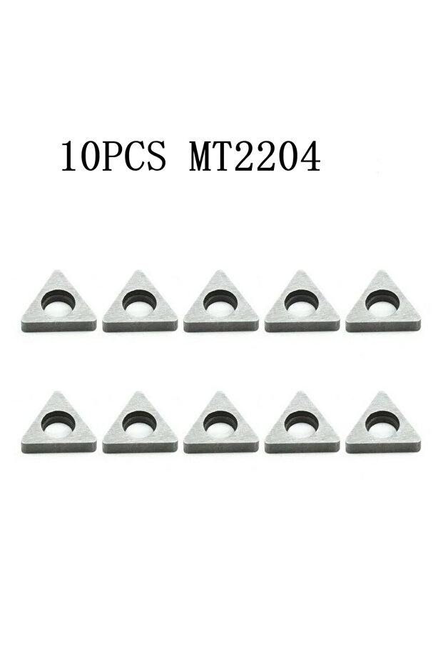 MT2204 10pcs MT1603 MT2204 CNC Turning Tool Holder Tool Holder Shim Lathe Cutter Replace Insert Clam