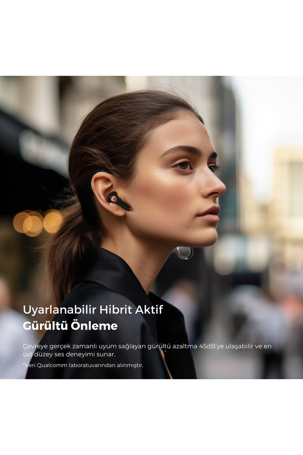 Air4 Kablosuz Kulaklık Bluetooth 5.3 Yapay Zeka ile Geliştirilmiş Arama Için 6 Mikrofon - 3