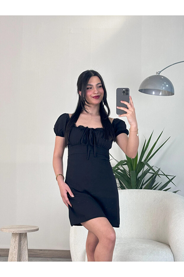 Equivalent Black Lace Dress 2380