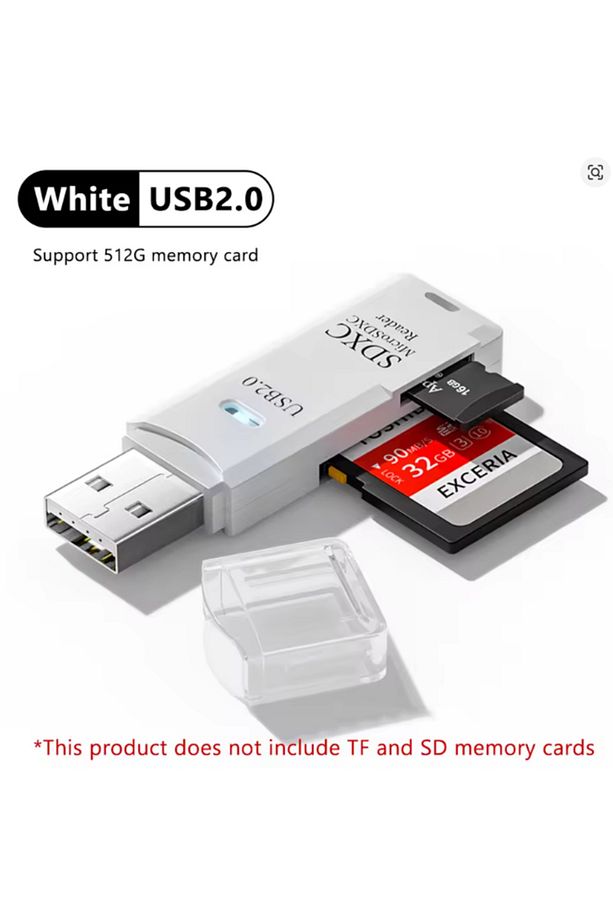 Usb 2,0 Micro Sd Kart Çevirici Card Reader Kart Okuyucu - 1