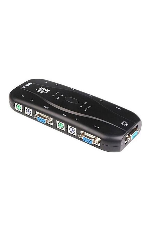 4 Port Ps2 Kvm Switch Ps2 Kvm Switch 4 Port Kvm Switch 4 Kasa 1 Pc Manuel Kvm Switch - 2