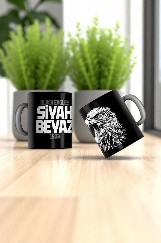 BEŞİKTAŞ TARFTAR BASKILI KUPA BARDAK - 7
