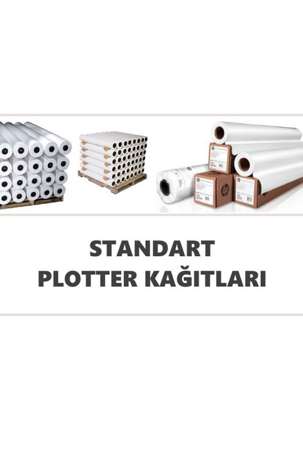 Plotter Kağıdı 60 CM x 50 MT 80 GR 1 RULO - 8
