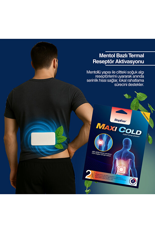 Maxi Cold Soğuk Terapi Plasteri - 6x2 Adet - 5