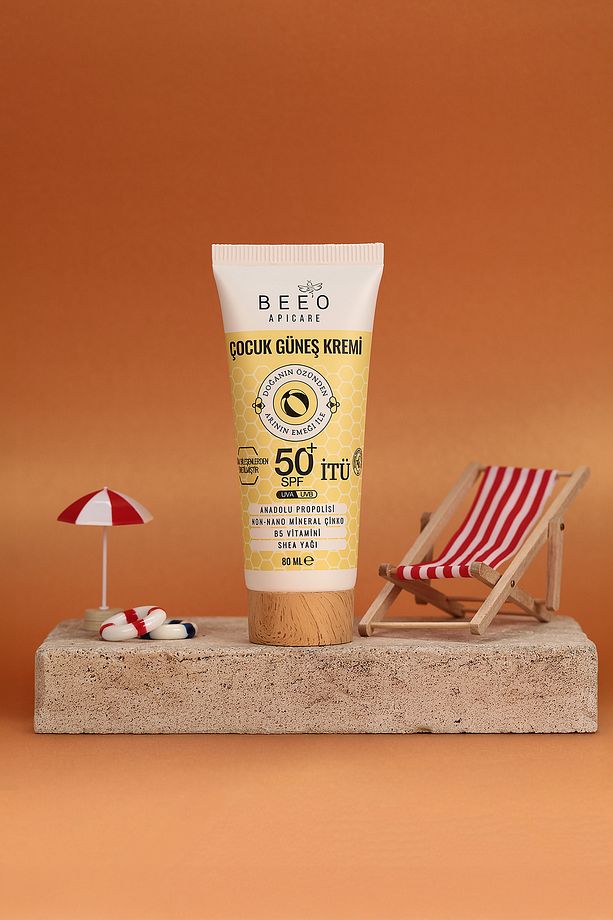 Propolisli Çocuk Güneş Kremi 50 Spf 80 ml - 5