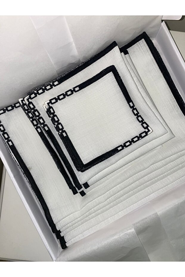 Zincir Desen 6'lı Set - 2