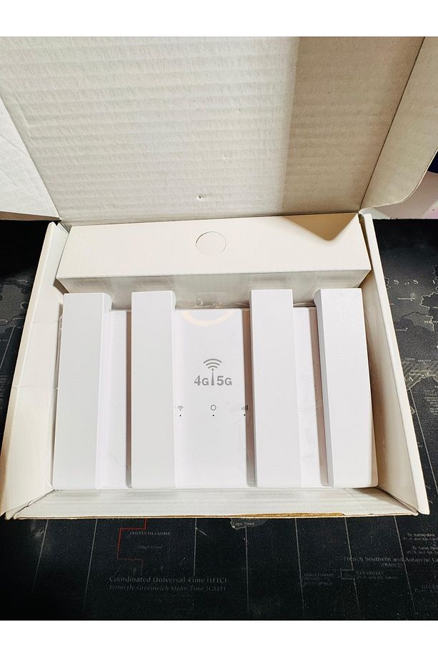 DataForce 4G 5G Sim Kartlı 4 Anten 1 PORT RJ45 Taşınabilir Router Wifi 6 Modem Cpf906 - 9