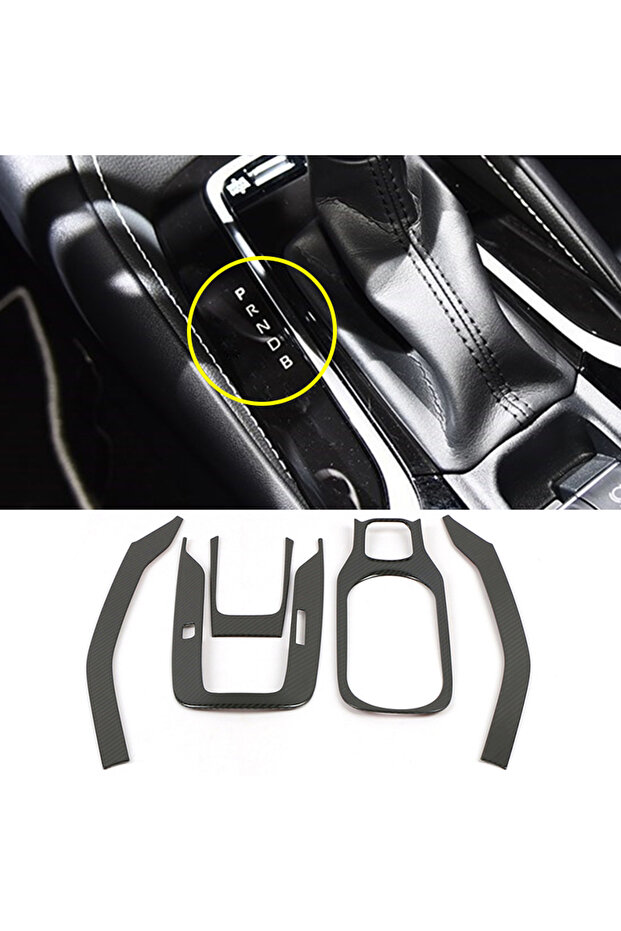 A Carbon Fiber For Toyota Corolla E210 2019-2021 2022 2023 2024 Stainless Car Water Cup Holder Decor