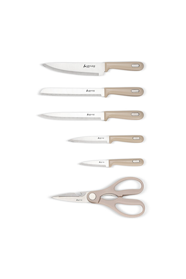 Akron 7 Parça Blok Bıçak Seti - 4