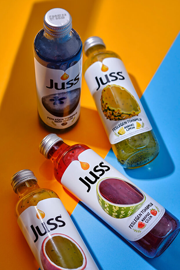 Fesleğen Tohumlu Karpuz Çilek Aromalı Meyve Suyu 6'lı - 5