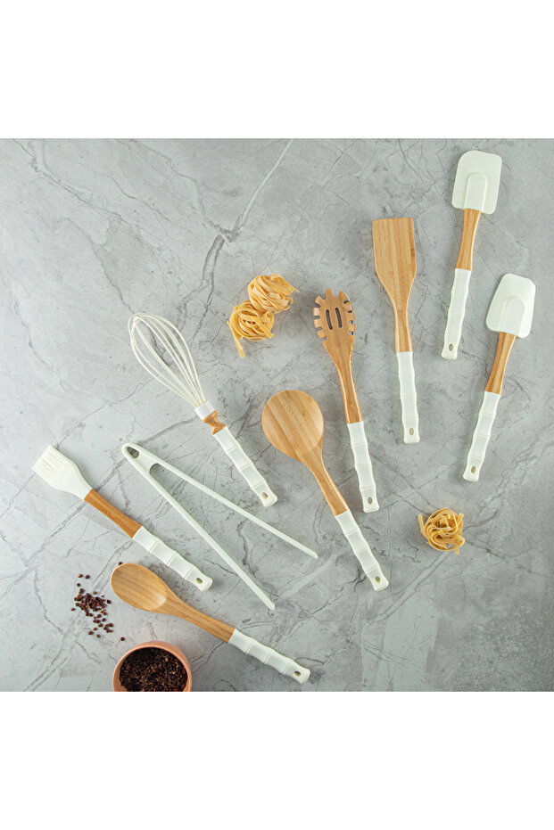 9 Parça Servis Seti Beyaz - 1