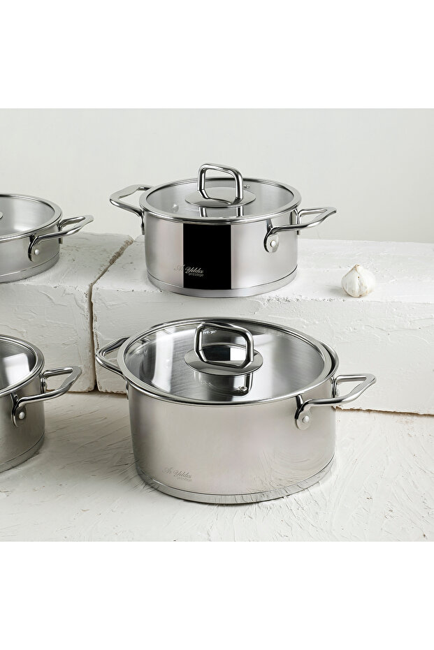 De Luxe 8 Parça Tencere Seti - 5