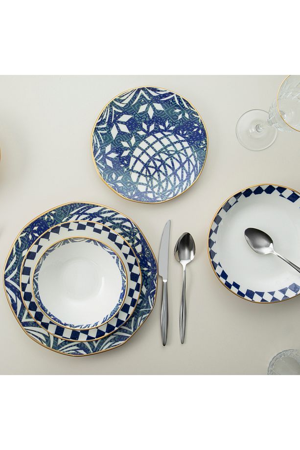 24 Parça 6 Kişilik Yemek Takımı Db1313 - 3