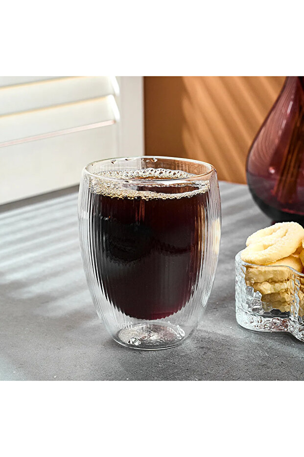 Lineo Çift Cidarlı Bardak 350 ml - 1