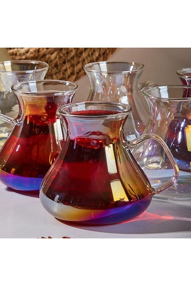Ehl-i Keyf Luster 6'lı Çay Bardağı Seti 200 ml - 2