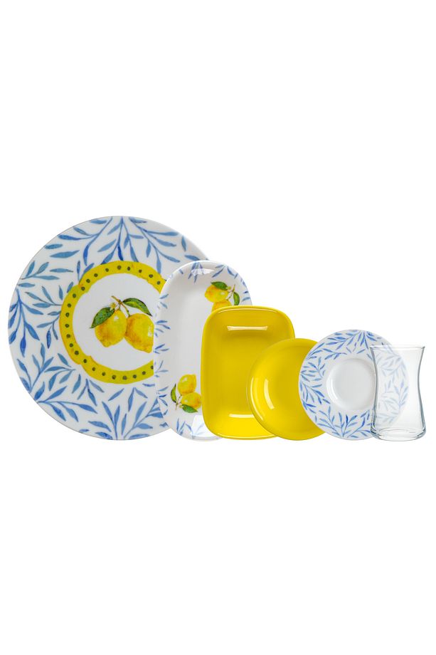 Lemon 26 Parça 6 Kişilik Kahvaltı Takımı - 4