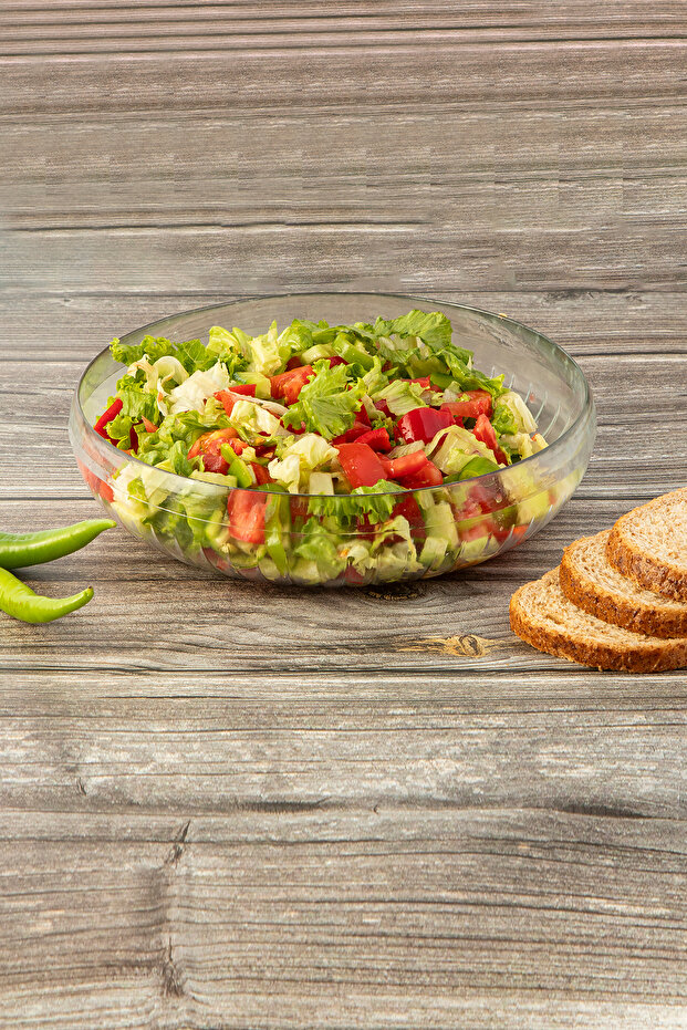 Barun Patterned Salad Bowl - 1