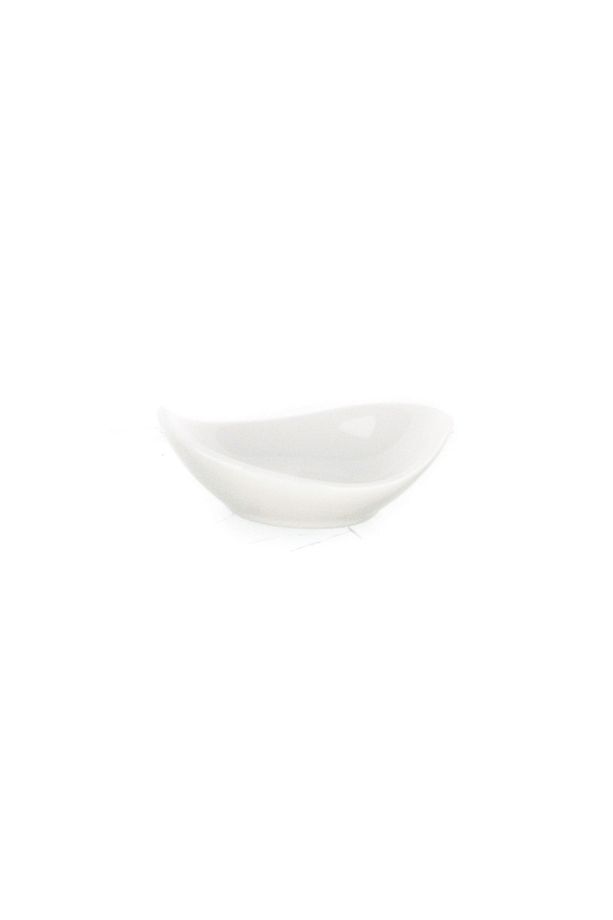 Porselen Oval Kase Std 9x5cm - 1
