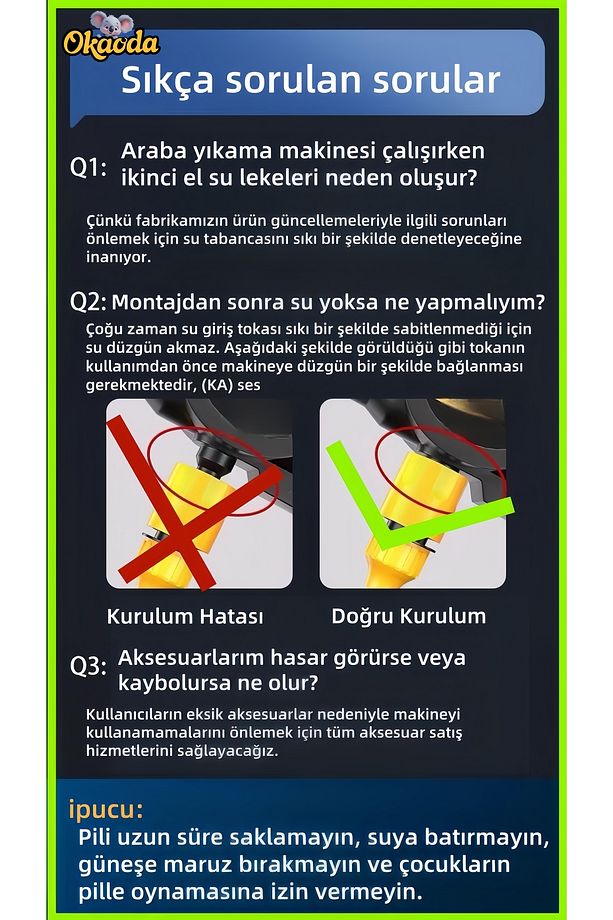 Süpergüç baskıyı artırıyor oto araba klima halılarıYüksek basınçlı makines Çiçekleri ilac sulama - 7
