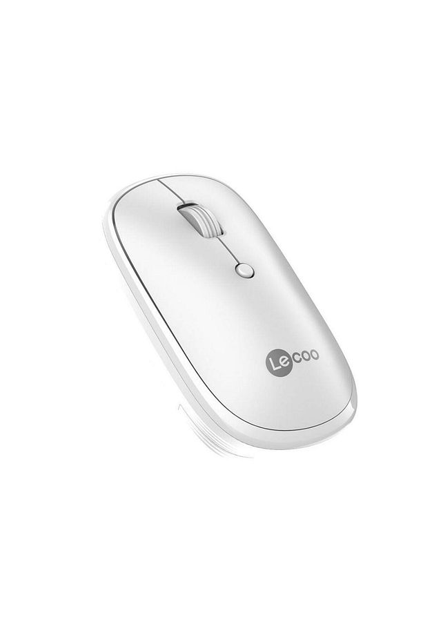 Ws209 Dual Mod Bluetooth Ve Kablosuz Şarj Edilebilir Optik Mouse Beyaz - 4