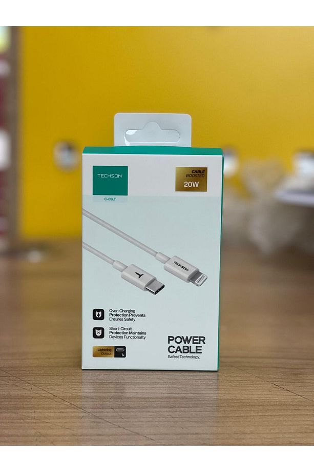 Techson Usb-c Uyumlu Lightning Kablosu Iphone 14 13 12 11 Ve Eski Modeller 1m - 1