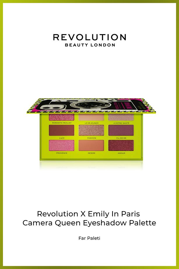 X Emily In Paris Camera Queen Eyeshadow Palette - Far Paleti - 1