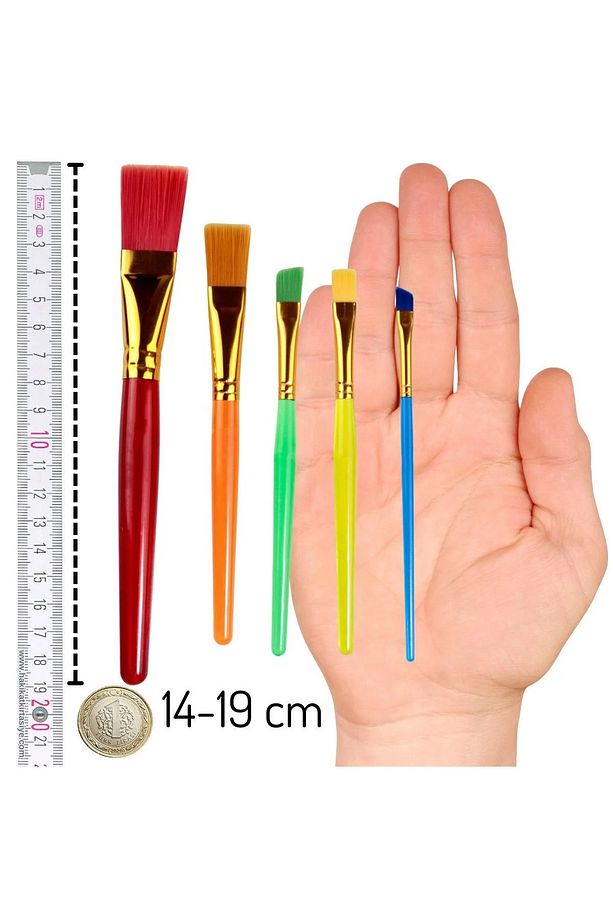 Nova Color 12 Renk Akrilik Boya Tüp 12 ml 25x35 Tuval Set - 6