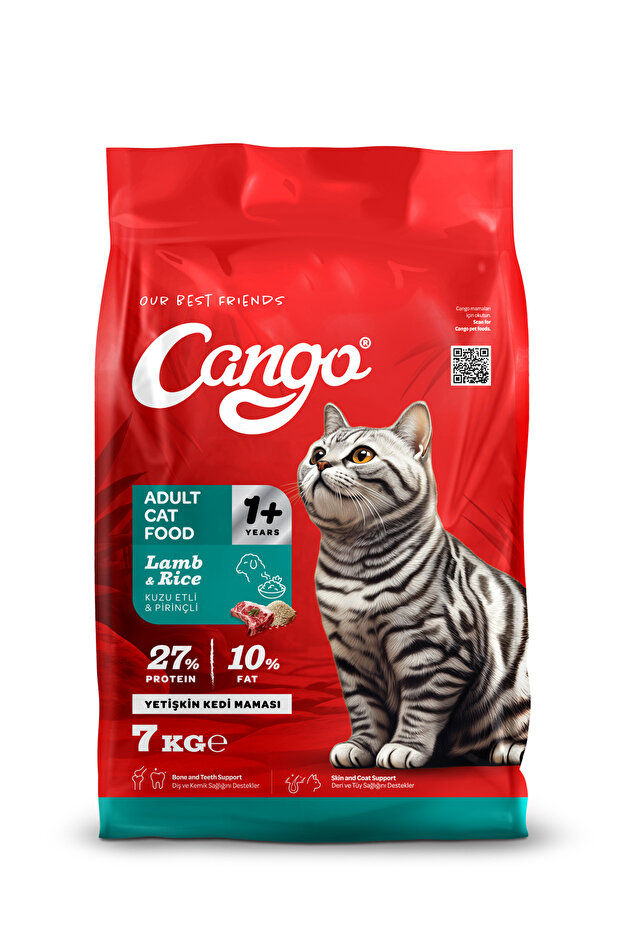 Cango Yetişkin Kedi Maması Kuzu Etli 7kg