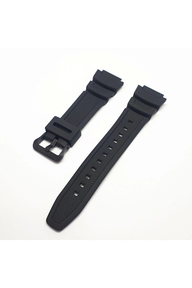 Casio Ae-1000 W/Sgw-300/400 - 1St Quality Silicone Plastic Watch Band Compatible
