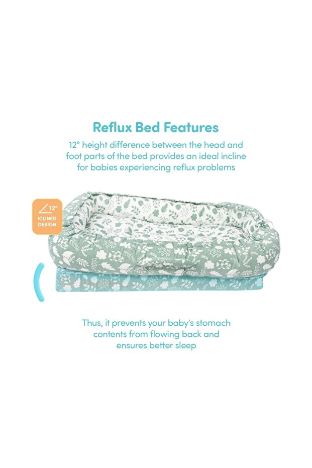 Co-sleeper anti-reflux Leaf Sevibaby - 4
