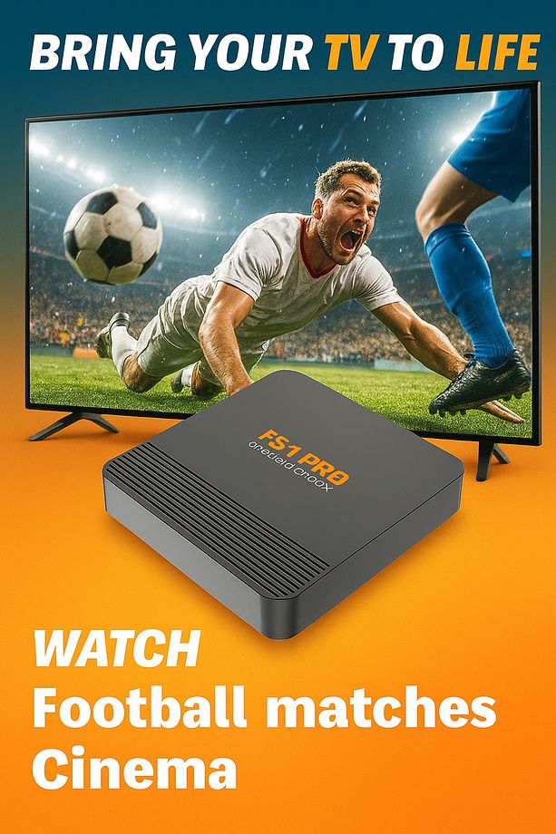 ANDROİD TV BOX 4K - İPTV BOX KUTUSU & SMART AKILLI TV İNTERNET KUTUSU MEDYA OYNATICI - 1