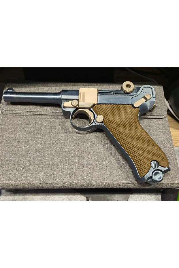 Luger P08 Koleksiyonluk Silah Maketi - 3